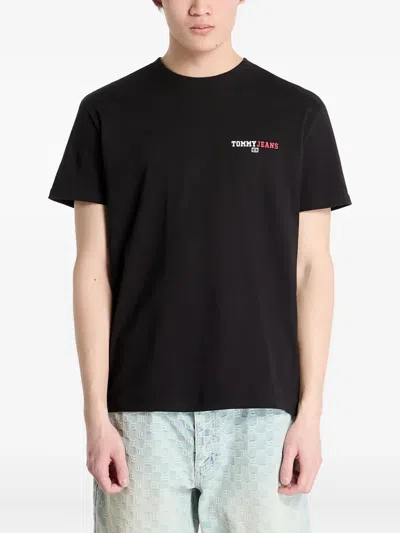 Tommy Jeans Cotton T-shirt In Animal Print