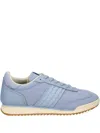 Tommy Jeans Dbs Leather Sneakers In Blue