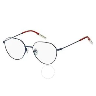 Tommy Jeans Demo Geometric Unisex Eyeglasses Tj 0015 0fll 51 In Brown