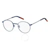 TOMMY JEANS TOMMY JEANS DEMO ROUND UNISEX EYEGLASSES TJ 0030 0FLL 50