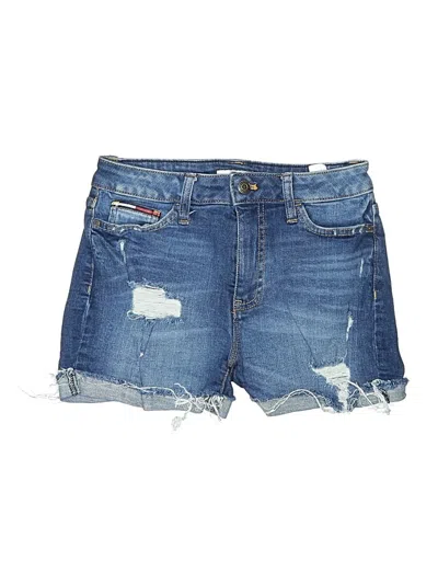 Pre-owned Tommy Jeans Denim Shorts In Blue