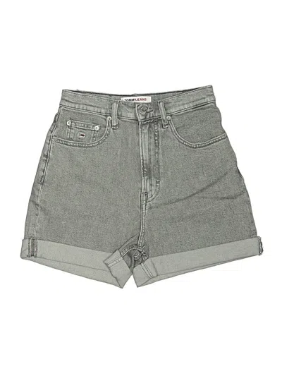 Pre-owned Tommy Jeans Denim Shorts In Gray