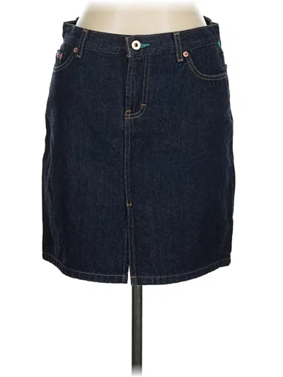 Pre-owned Tommy Jeans Denim Skirt In Blue