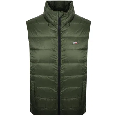 Tommy Jeans Down Gilet Green