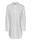 Tommy Jeans Dresses White In Bianco Chiari E Naturali