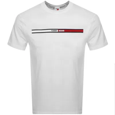 Tommy Jeans Essential Logo T Shirt White