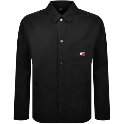Tommy Jeans Essential Overshirt Black