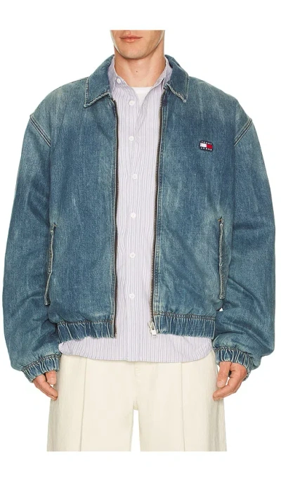 Tommy Jeans Essential Padded Jacket In Blue