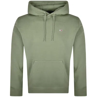 Tommy Jeans Flag Logo Hoodie Green