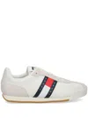 Tommy Jeans Flag Logo Sneakers In White
