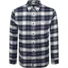 Tommy Jeans Flannel Check Shirt Navy In Multi
