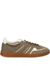 Tommy Jeans Greenwich Suede Leather Sneakers In Brown