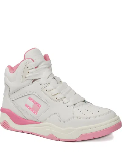 Tommy Jeans Hi-top Sneakers In White