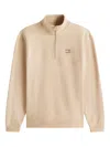 Tommy Jeans High-neck Sweatshirt In Neutral