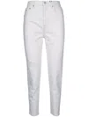 Tommy Jeans High-rise Tapered Jeans In White