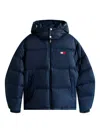 Tommy Jeans Hooded Puffer Jacket In Blue