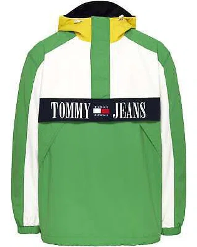 Pre-owned Tommy Jeans Jacket Dm0dm15912 Jacket Nylon Green Man