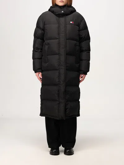Tommy Jeans Jacket  Woman Color Black In Schwarz