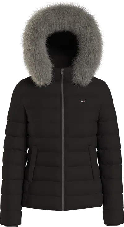 Tommy Jeans Jackets Black In Nero Neri E Grigi