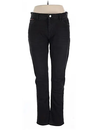 Pre-owned Tommy Jeans Jeans In Black