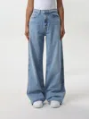 Tommy Jeans Jeans  Woman Color Navy In Navy