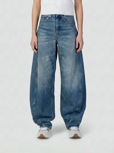 Tommy Jeans Jeans  Woman Color Denim In Blue