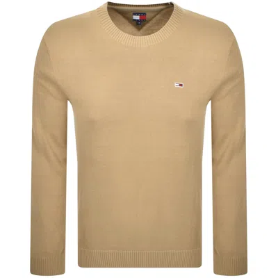 Tommy Jeans Light Knit Jumper Beige