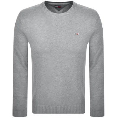 Tommy Jeans Light Knit Jumper Grey