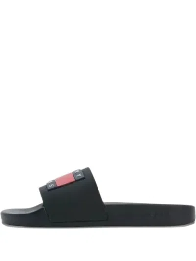 Tommy Jeans Logo-appliqué Slides