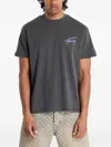 Tommy Jeans Logo-detail T-shirt In Gray