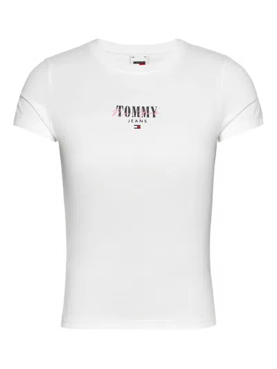Tommy Jeans Logo Knitwear In White