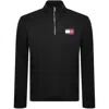 Tommy Jeans Badge Sweatshirt Black In Black