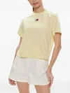 Tommy Jeans Logo T-shirt In Yellow