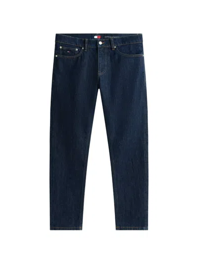 Tommy Jeans Logo-detail Jeans In Blue