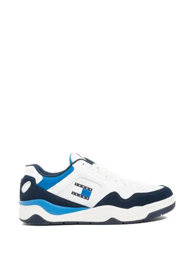 Tommy Jeans Logo-patch Panelled Sneakers In Multi