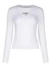 Tommy Jeans Long-sleeve T-shirt In White