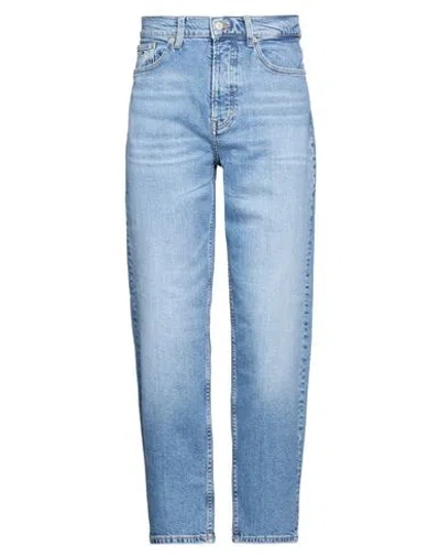 Tommy Jeans Man Jeans Blue Size 31w-32l Cotton, Elastane