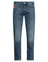 Tommy Jeans Man Jeans Blue Size 32w-32l Cotton In Blue