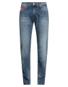 Tommy Jeans Man Jeans Blue Size 33w-34l Cotton, Elastane In Blue