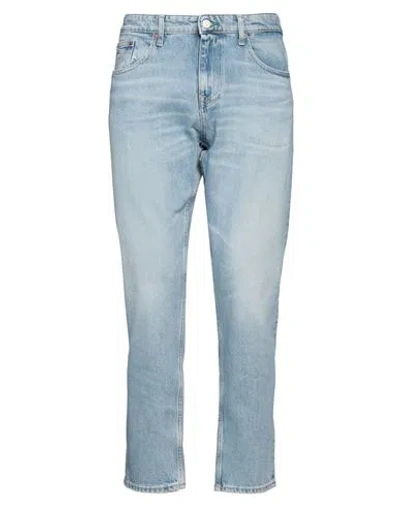 Tommy Jeans Man Jeans Blue Size 34w-32l Cotton, Recycled Cotton, Elastane