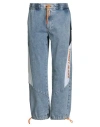 Tommy Jeans Man Jeans Blue Size S Cotton, Polyester In Blue