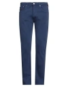 Tommy Jeans Man Jeans Navy Size 34w-34l Cotton, Elastane In Blue