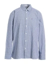 Tommy Jeans Man Shirt Midnight Blue Size Xl Cotton