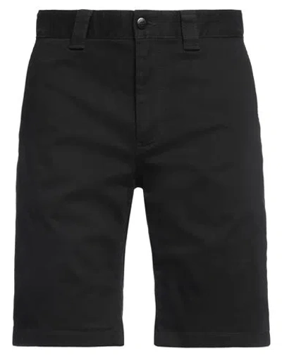 Tommy Jeans Man Shorts & Bermuda Shorts Black Size 32 Cotton, Elastane In Black