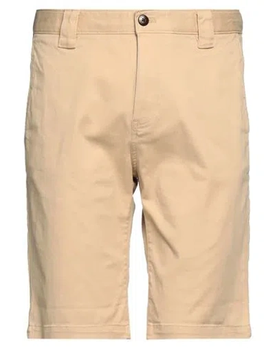 Tommy Jeans Man Shorts & Bermuda Shorts Sand Size 30 Cotton, Elastane In Beige