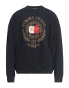 Tommy Jeans Man Sweatshirt Navy Size M Cotton