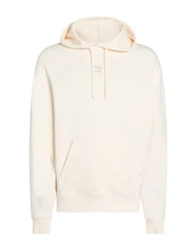 Tommy Jeans Man Sweatshirt White Size L Cotton In Neutral