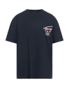 Tommy Jeans Man T-shirt Navy Size S Cotton