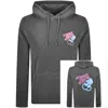 Tommy Jeans Novelty Fair Hoodie Grey In Black