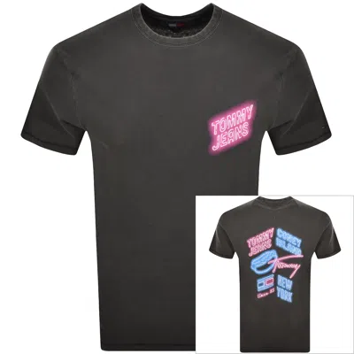 Tommy Jeans Novelty Fair T Shirt Black